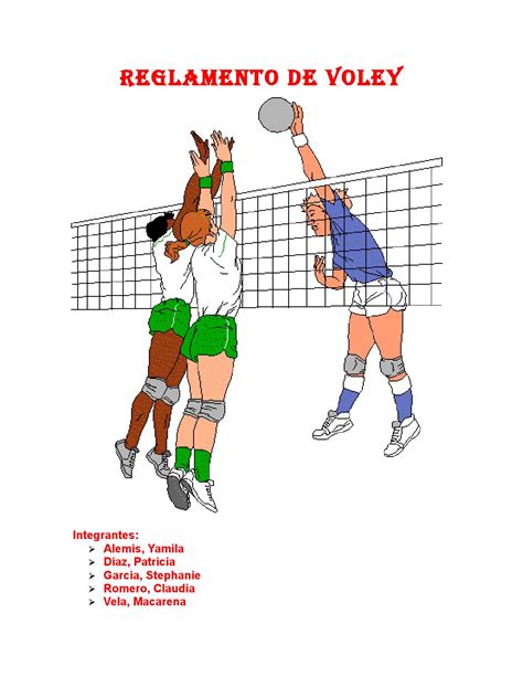 reglas del voleibol